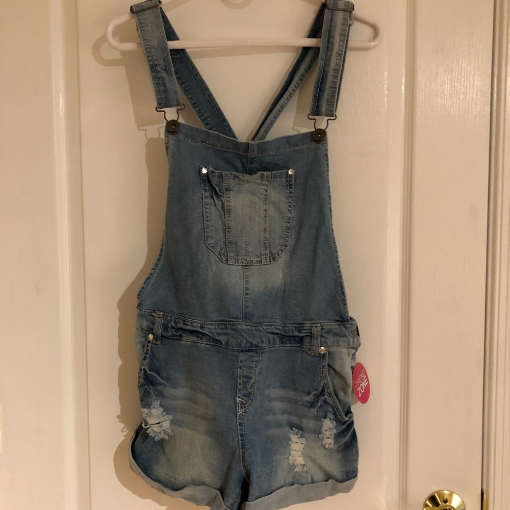 Denim Overalls